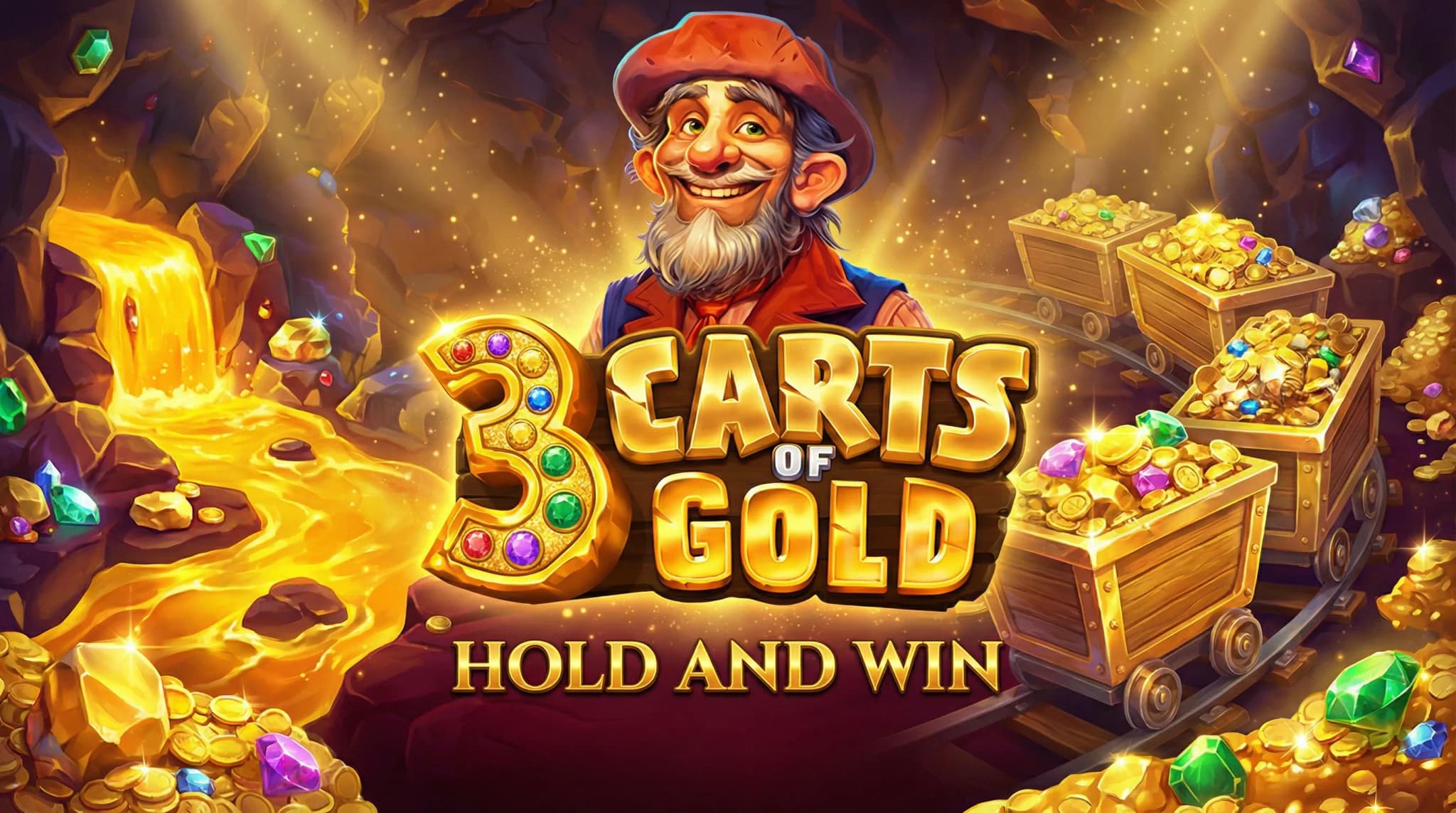 3 Carts of Gold: Hold and Win