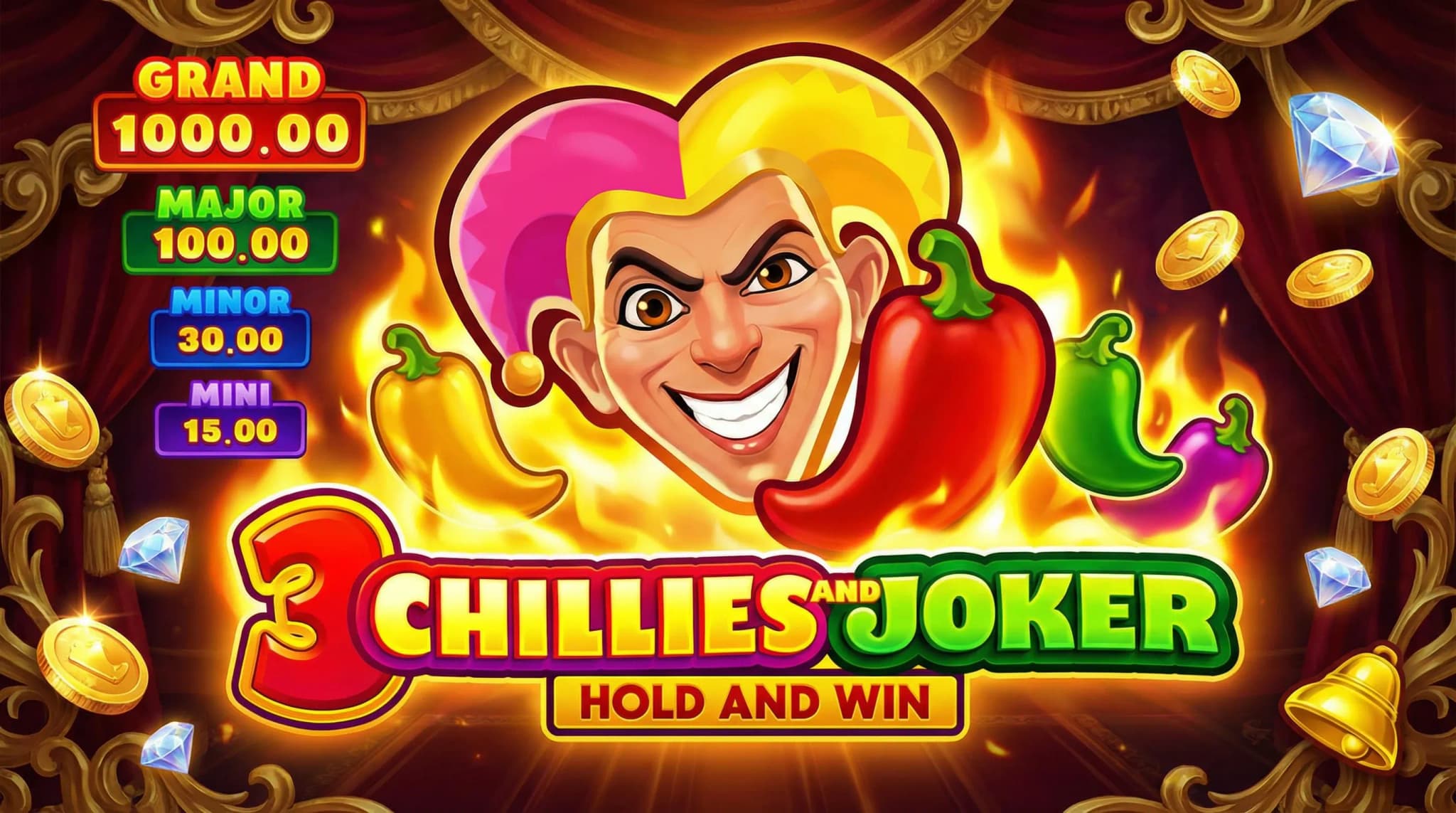 3 Chillies and Joker Hold and Win