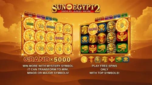 Sun of Egypt 2: Hold and Win