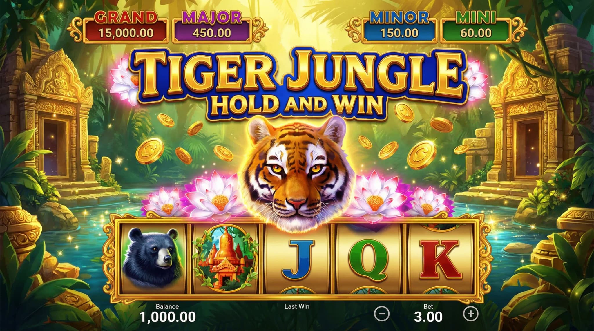 Tiger Jungle: Hold and Win