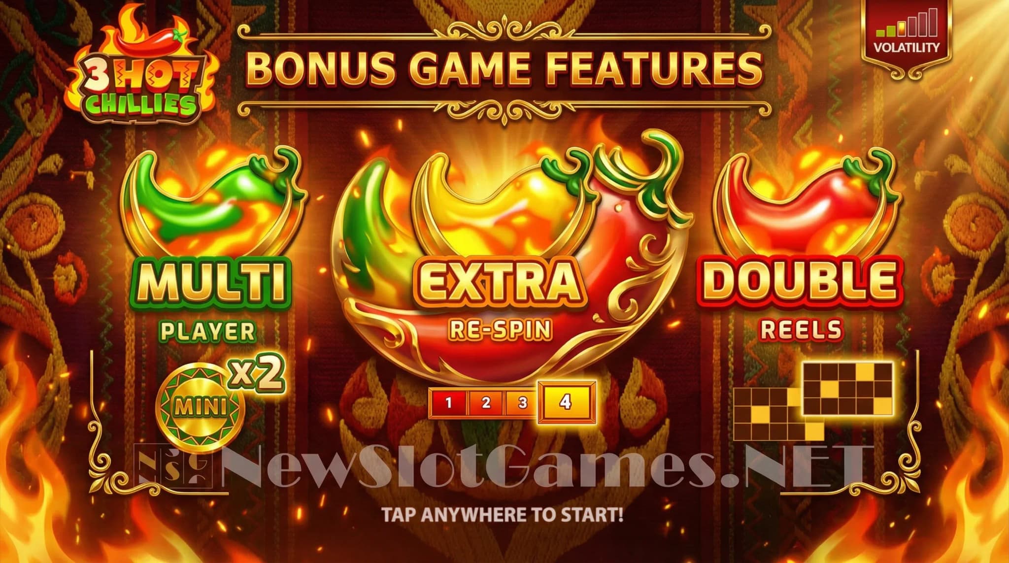 3 Hot Chillies